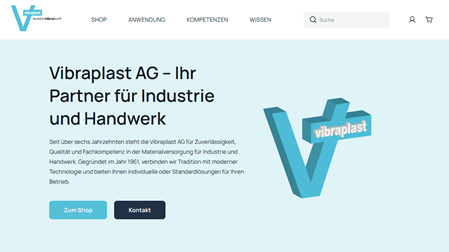 Vibraplast, Gummi, Kunststoff, Schläuche, Verpackung, Lärmschutz, Akkustik